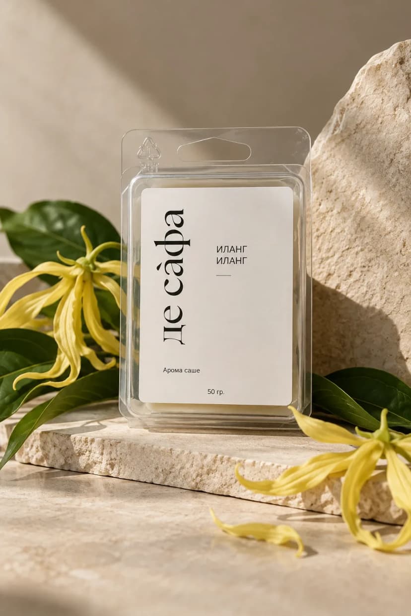 Арома саше YLANG YLANG — иланг-иланг, ароматическое саше из воска, 50 г